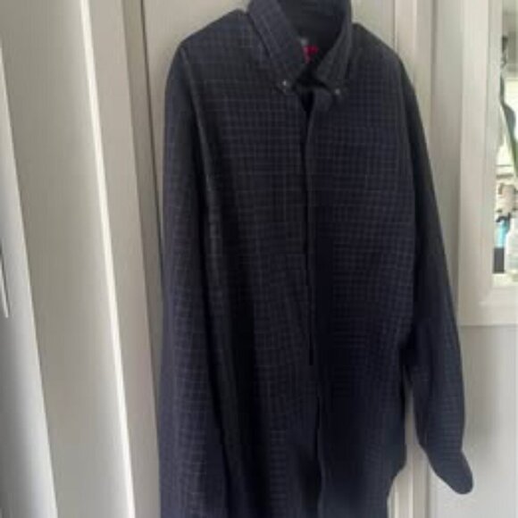 Denver Hayes XL Tall Classic Striped Long Sleeve Button-Up Shirt | Men’s Classic - Picture 4 of 6